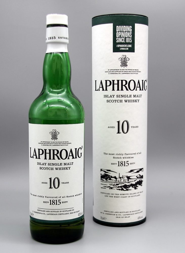 Laphroaig 10 bottle